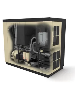 Compresores de tornillo rotativo lubricados con VSD de la serie R de 47-75 kW con sistema de aire integrado